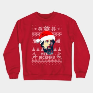 Charles Dickens Merry Dickmas Crewneck Sweatshirt